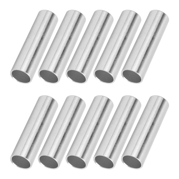 10 st aluminiumrör runda raka rör robotstödverktyg dia 14 mm 6100-1214-0050