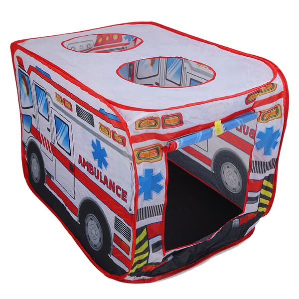 Børnefoldetelt Indendørs Udendørs Legehus Ambulance Foldbart Pop Up Legetelt