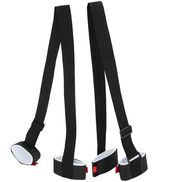 2 stk. Power Training Snowboard Skulderstropp Håndtak Doble Ski Justerbart Festebelte