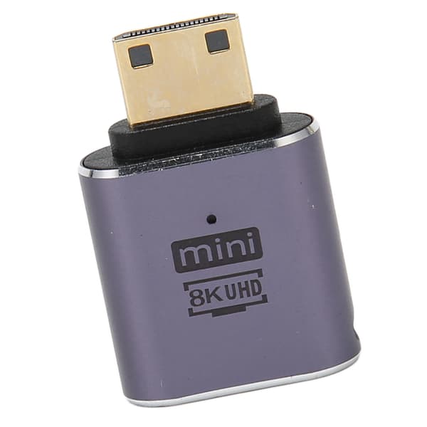 Typ C HD Multimedia Interface-kontakt hane till hona stöder 8K 60Hz 4K 120Hz-adapter med indikatorlampa för kontor