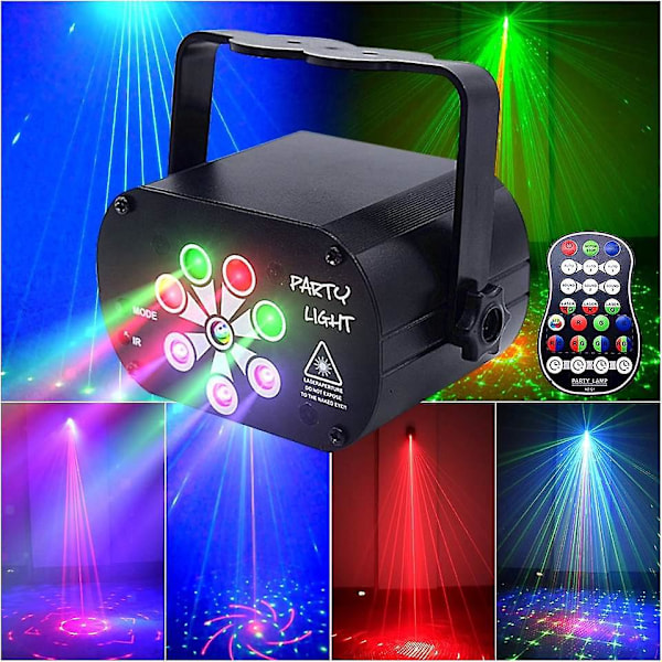 Pohjoisen valot - Disco-strobovalot kaukosäätimellä