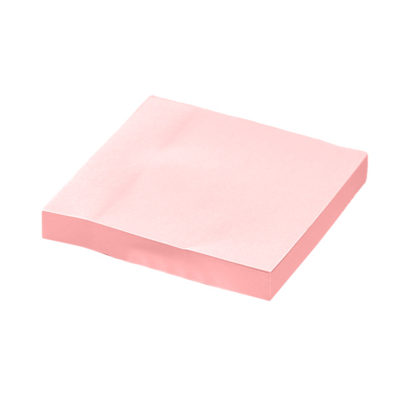 Sticky Notes 3x3in Medium Size Smidigt skrivande Bärbar Bred applikation Säker Stick No Spill Ink Roliga Sticky NotesMedium Rosa