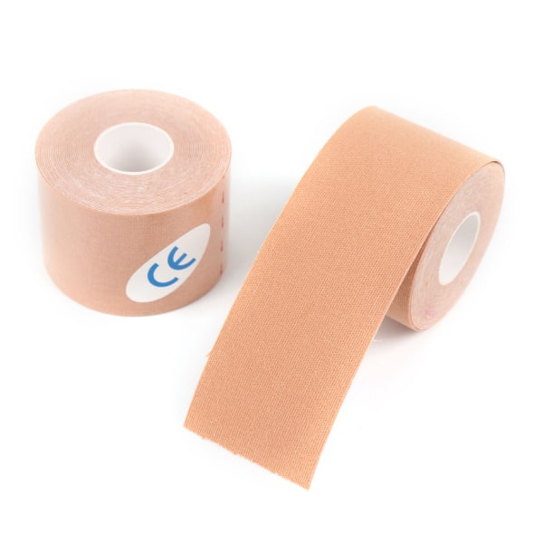 BH Tape självhäftande Andas Engångs Stretchig Hudfärg Vattentät Push Up Bröstlyft Bröstvårtskydd BH Tape Bröstvårtskydd 3 X 2in