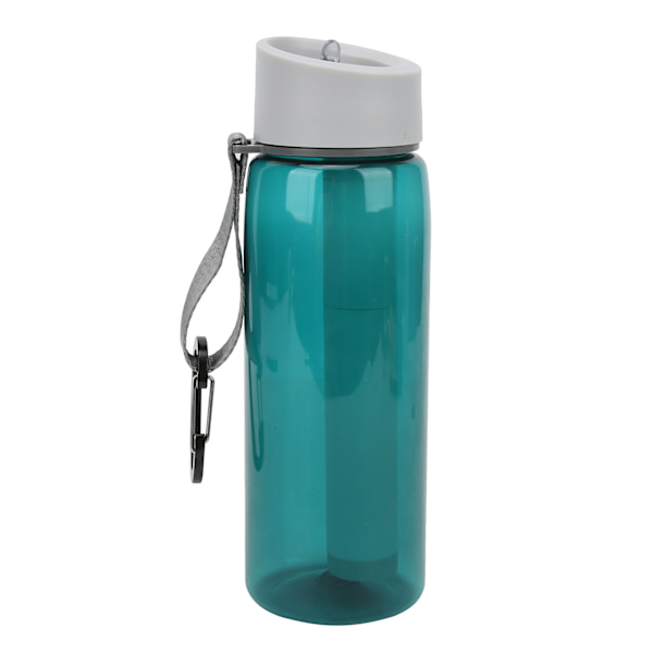 Suodatettu vesipullo integroidulla suodatinpillillä Camping Emergency Water Bottle PurifierGreen