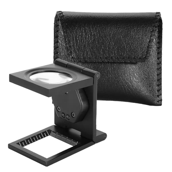 Bærbar foldbar 30X lup i lommeformat til telefon- og computerreparation