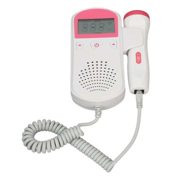 Fetal Heart Monitor Noise Reduction Self Check Portable Baby Heartbeat Monitor för Hemma Gravida