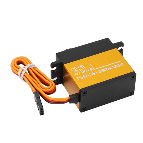 HOBBYFANS 2 Set 30kg Digital Servo RC Vattentät Metallväxel Servo för 1/8 1/10 RC Bil Båt RC Tillbehör Delar