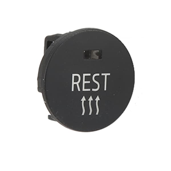 Luftkondisjonering REST-kontrollknappdeksel Klart ikon ABS-erstatning for 5-serie E60 E61