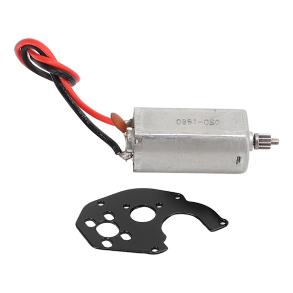 RC Motor Stabil Mycket Hållbar Premium Metall Låg Friktion Lågt Brus Hög Noggrannhet Utsökt SCX24 BorstmotorSvart