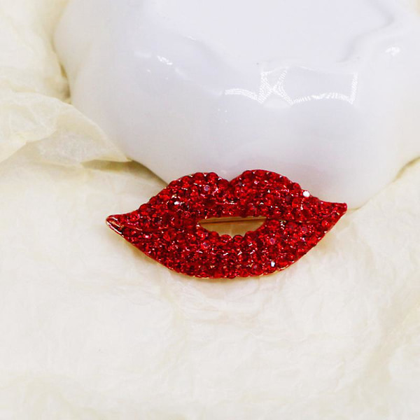 Rhinestone Brosche til Kvinder Stilfuldt Mode Smykke Holdbart og Trendy