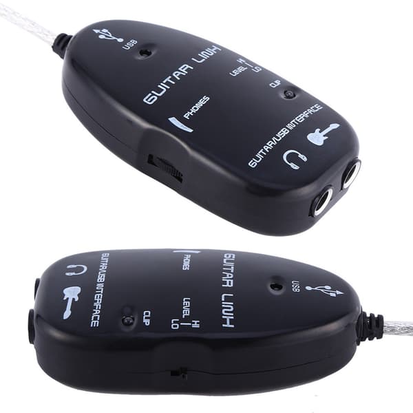 Kitarasta USB-liitäntäkaapeli Linkki ääni PC-tallennussovittimelle