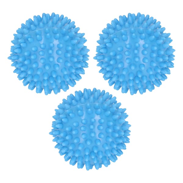 3 stk. piggete harde massasjeballer, plastisk triggerpunkt treningsball for lindring av muskelømhet