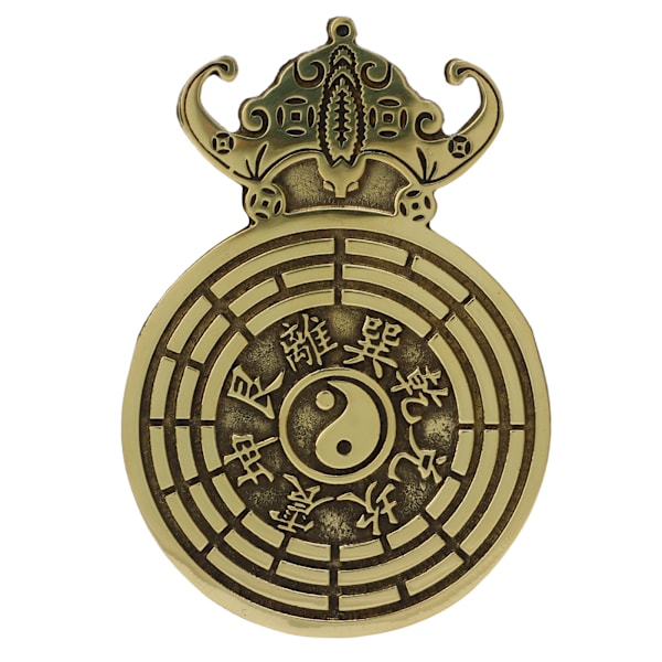 Feng Shui-anheng i messing - robust og utsøkt Feng Shui-anheng-ornament - gaver til hjemmekontorbildekorasjon