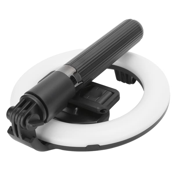 L07 Bluetooth Selfie Stick Bærbar 5-tommers Ring Fylllys Stativ for Direktestrømming Brakett