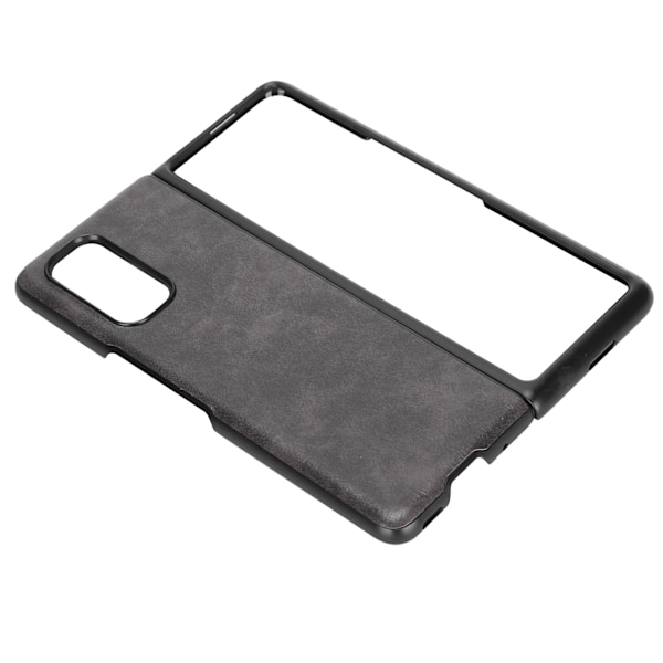Business Style Pattern Läder Smartphone Fodral för Xiaomi MIX FOLD Fodral för Telefonskydd Grön