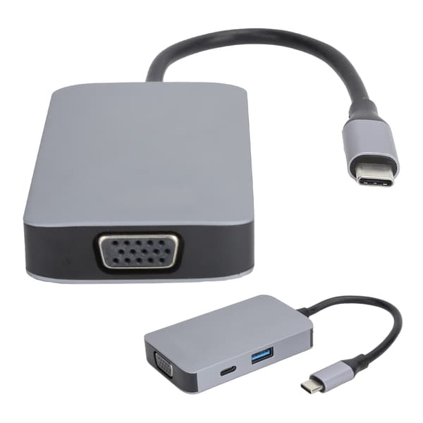 USB-adapter Datorförlängning Typ-C till HUB-adapter för dator, smartphone med Typ-C-gränssnitt