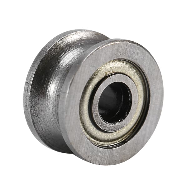10st U624ZZ U-spår kullager styrrulle för linjär rörelsesystem på räls 4*13*7mm