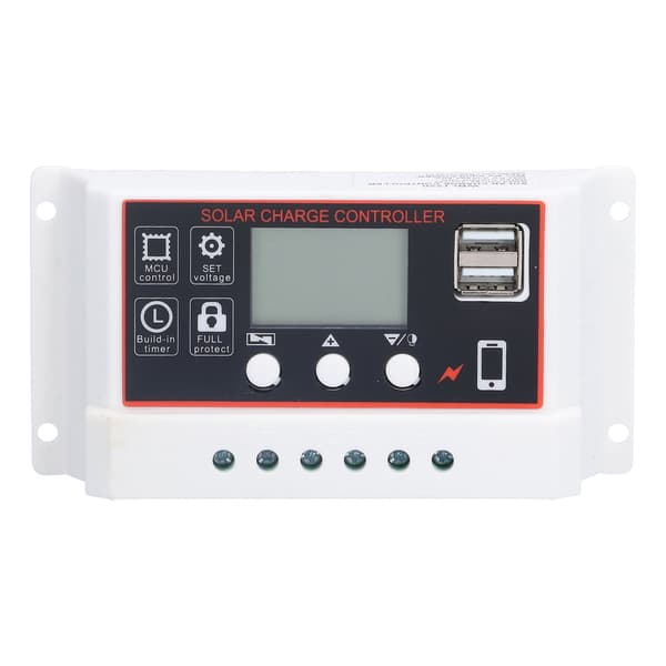 Batteri Solcellskontroller Litiumkontroller Enkel Skyddsfunktion Fotovoltaisk Kontroller 20A