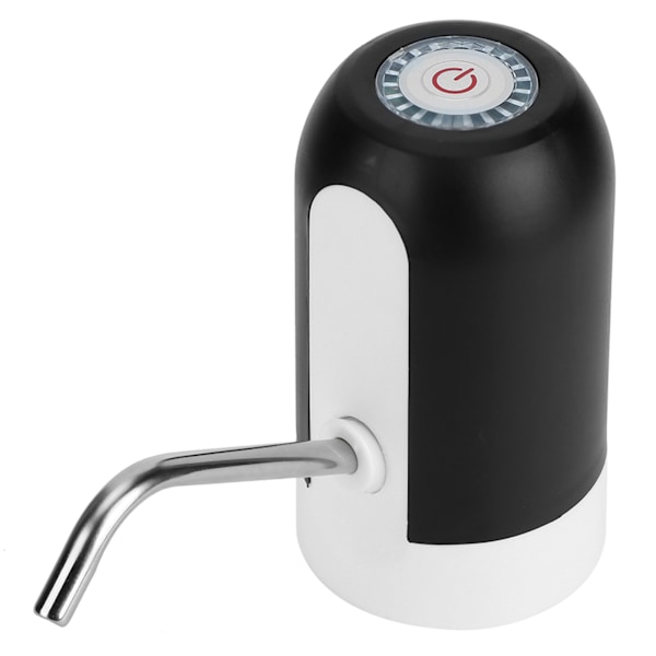 Bærbar intelligent USB elektrisk flaskevand dispenser drikkevandspumpe til hjemmebrug DC5V sort