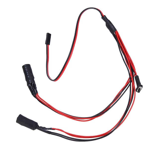 10 mm 1/10 RC universell frontlykt fjernkontroll bil LED-lys DIY modifikasjonstilbehør blå hvit