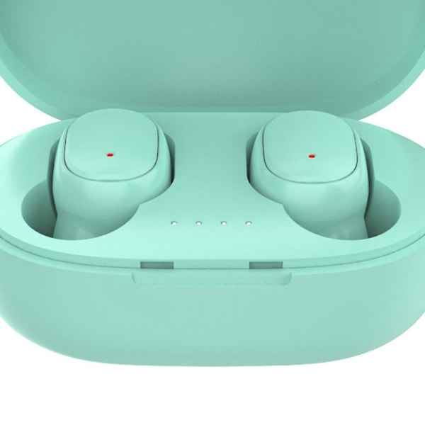 Trådlösa Bluetooth-hörlurar - Upp till 20 timmars batteritid med laddningsfodralet - Integrerad mikrofon för handsfree-samtal - Stabil Bluetooth-anslutning