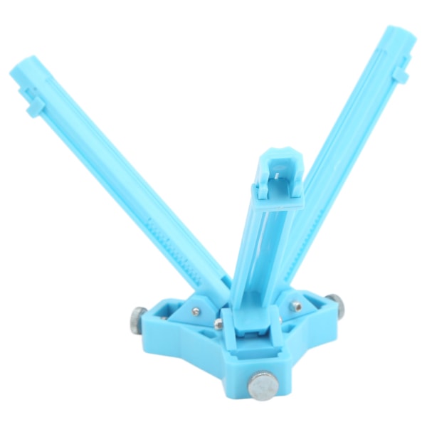 3D Arrow Fletching Jig Justerbar Clear Scale Portable Arrow Fletching Bonding Tool for 3,6-10 mm pilskaft Blå
