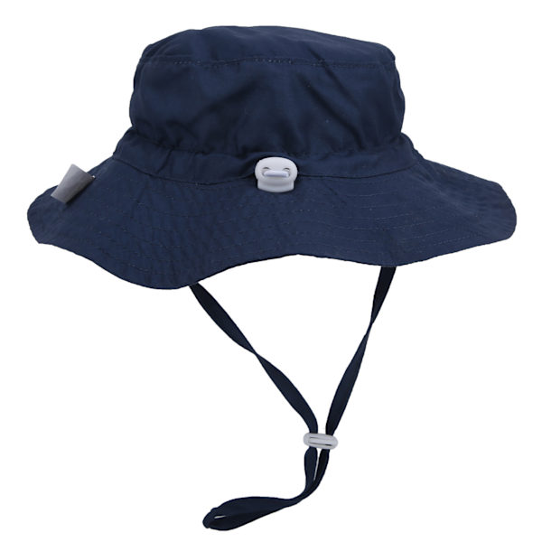 Lasten ämpärihattu Unisex Baby Boy Girl Ulkona Säädettävä Rantahattu ÄmpärihattuTummanvihreä M