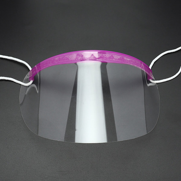 Hair Salon Haircut Protect Mask Cover Shield Plate Barber Hair Styling Tool