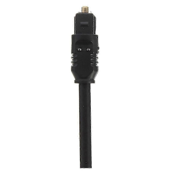 1m 3ft Toslink Til Mini Jack 3.5mm Digital Optisk Spdif Lydkabel Guldbelagt