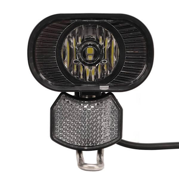 Sähköpyörän LED-ajovalo DC 36V - 48V IPX5 Vedenpitävä Super Bright polkupyörille maastopyörille