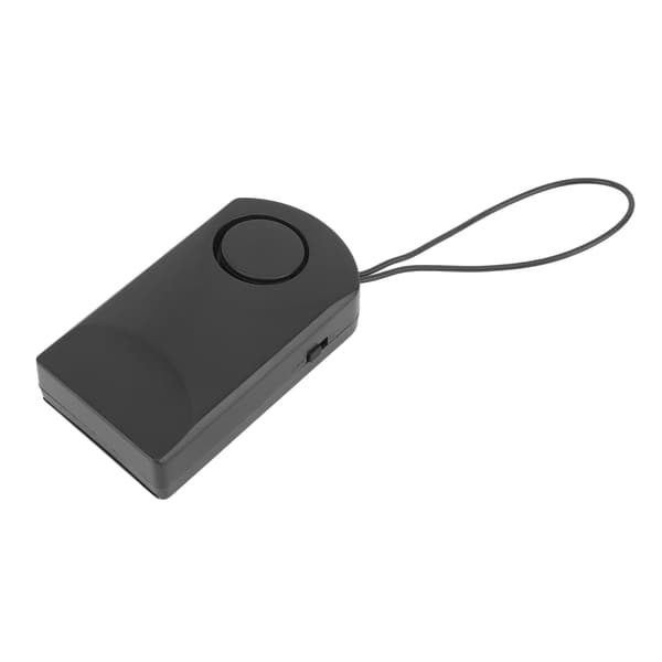 Dörrlarmssensor 120db Högt Trådlöst Dörrlarm Hängande Kontaktsensor Svart Larm
