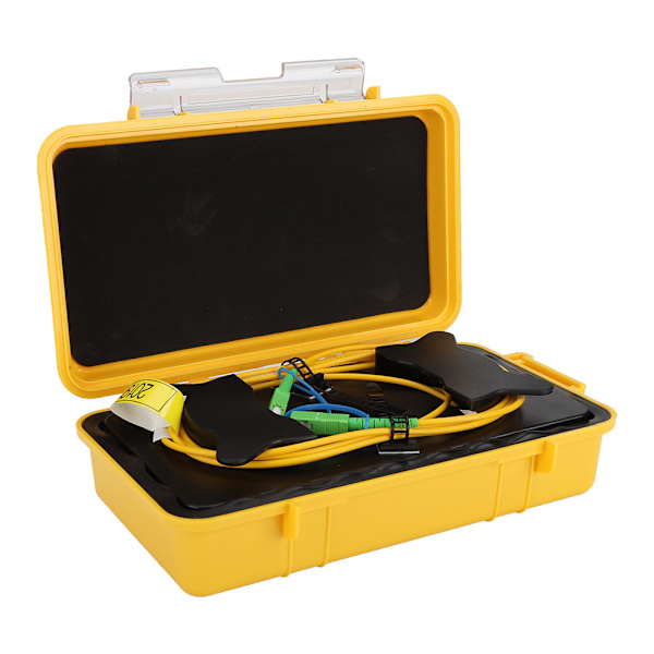 Fiber Optic OTDR Launch Cable Box Dead Zone Eliminator Fiberring Sc APC-Sc APC SM 1 km