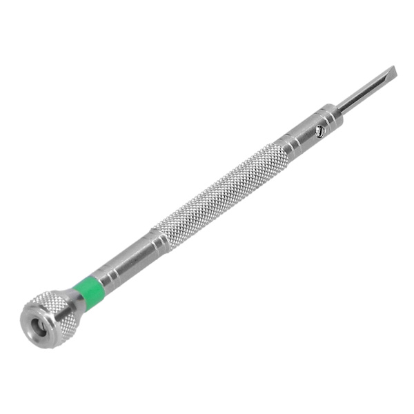 Suora urakantainen ruuvimeisseli, kannettava watch kellokorujen korjausruuvimeisseli 2 mm / 0,08 tuumaa