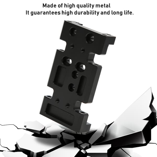 Bundplade/Split Gear Box Metal Bundplade til HSP94180 til D90 1:10 RC Crawler Bil