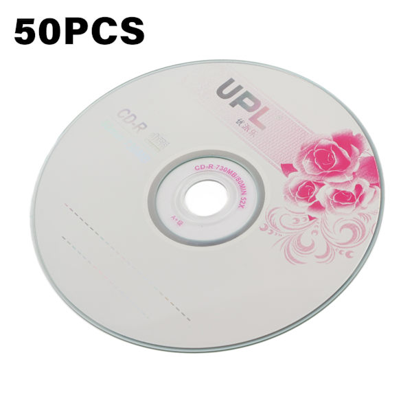 CD R Tomma skivor 52X 730MB inspelningsbar skiva Tomma CD-skivor för lagring av digitala bilder Musikdata