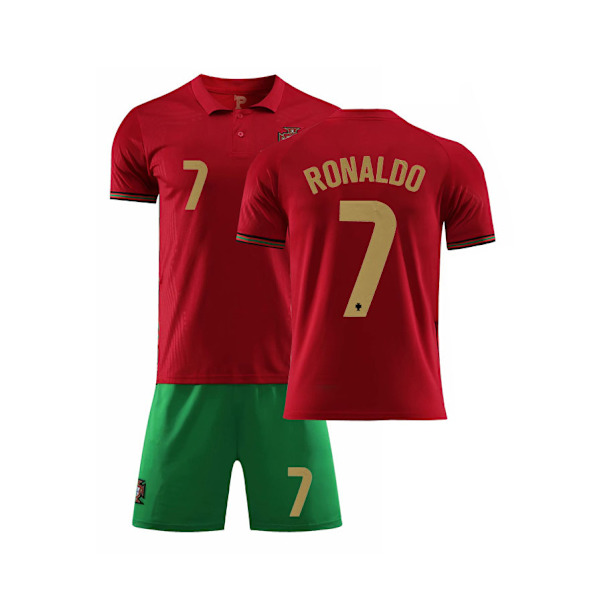 Portugal Hjem Ronaldo nr. 7 Basketball JerseyXS XS