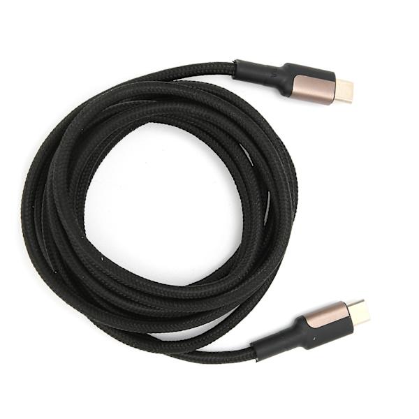 KUULAA PD ladekabel i nylonflettet ledning 100W 5A superrask ladekabel 2m