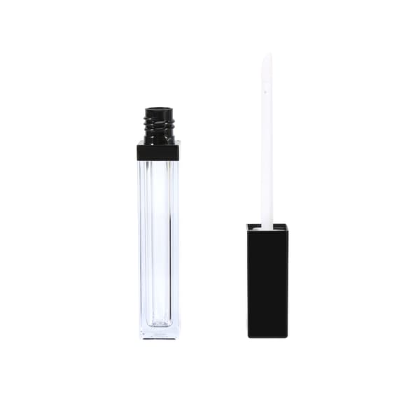 Ny plastik 5 ml tom lipglossflaske til øjenvippevækstolie (5 stk.)