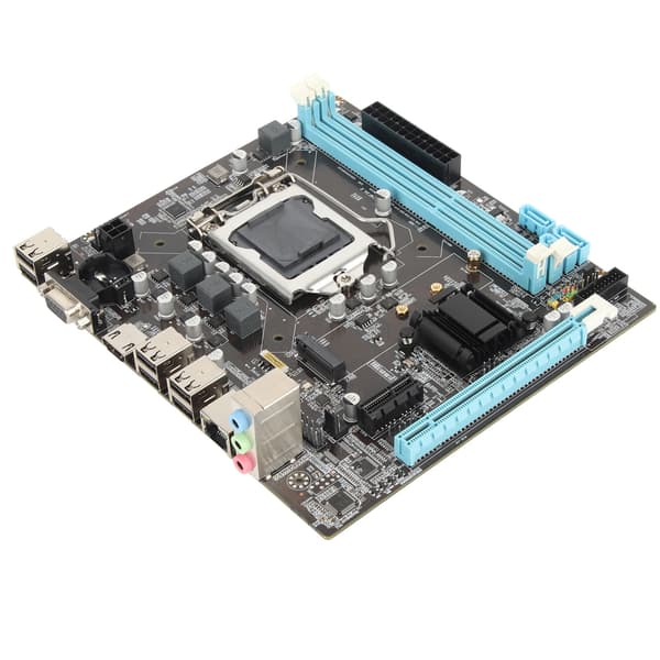 H61 Mining Moderkort LGA 1155 Stöd NVME M.2 WiFi VGA HD Multimedia Interface 6 USB2.0 3 SATA2.0 ITX Moderkort