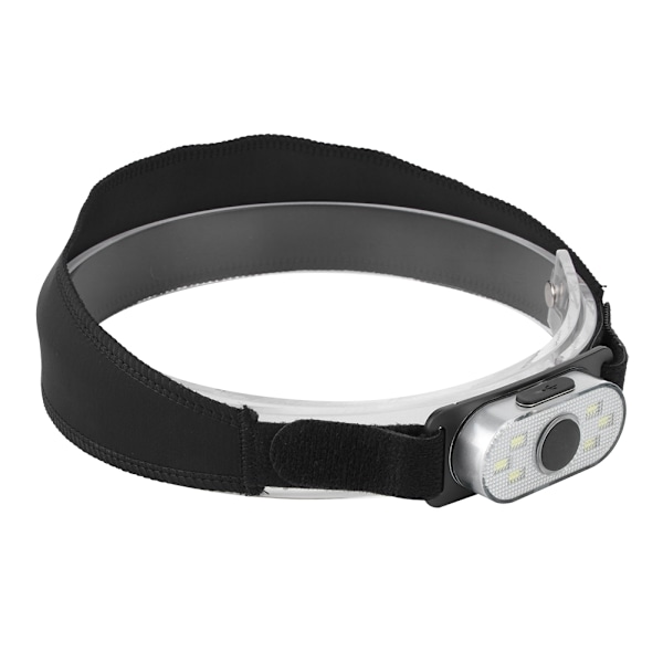 USB-laddningsbar vattentät mini LED-pannlampa ficklampa för utomhuscamping fiske