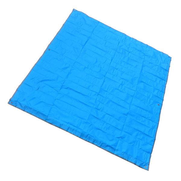 Utomhus picknickmatta tjock Oxford-tyg vattentät multifunktionell utomhus golvmatta för utomhuscamping picknicktält blå 200x210cm / 78,7x82,7in