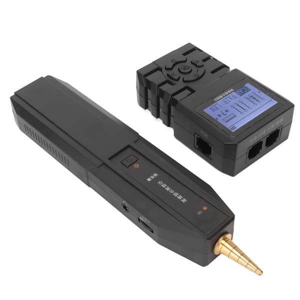 LAN-netværkskabeltester PoE Multifunktionel LCD-skærm 5 scanningstilstande Ethernet-kabelsporer til RJ45