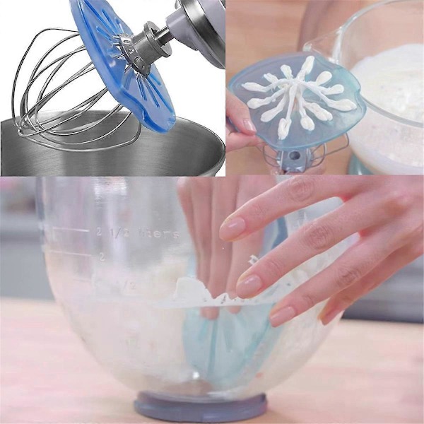 6-johtiminen sekoituspään ohjainlevy KitchenAid-yleiskoneen lisävarusteille D