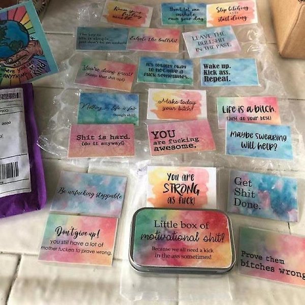 Personlig tecknad godislåda set, 7,6 * 5 cm