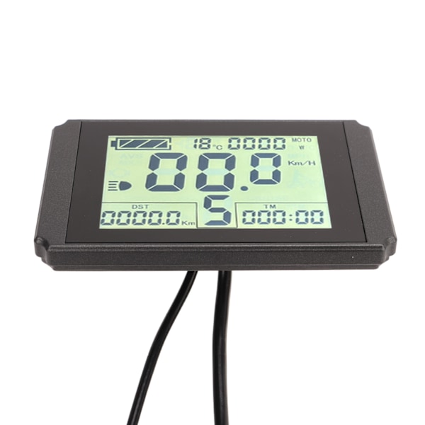 Elektrisk cykel LCD-display udskiftning del modifikation LCD10H display panel SM stik til KT