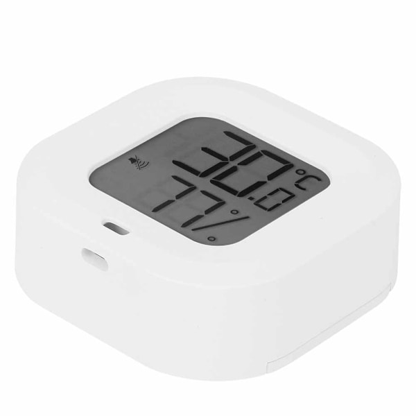 Smart Termometer Hygrometer til Bluetooth Indendørs Temperatur Fugtighedsmåler til Hjem Garage Drivhus Hvid
