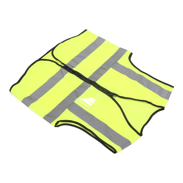 Reflekterande säkerhetsväst Hög synlighet Polyester Arbetskläder med ficka för arbetare Ingenjör XL