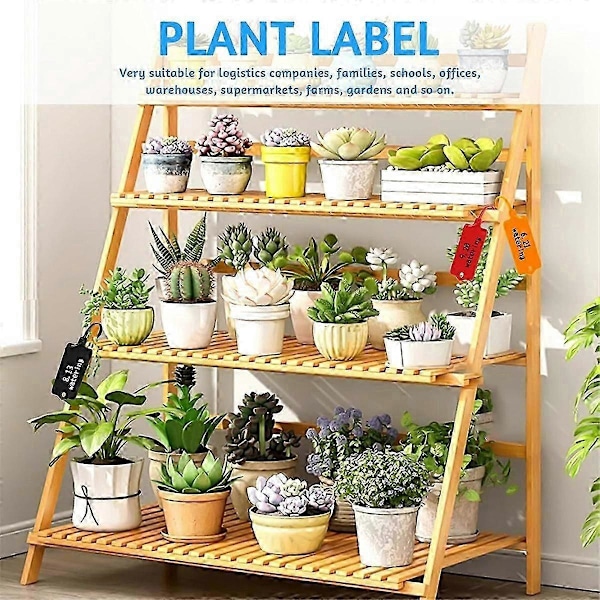 200 st Plastfraktetiketter, 3,7x6,3 cm, Hängande Etiketter med Förseglingsrem, Fraktkabelbandsetiketter