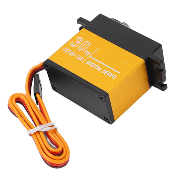 HOBBYFANS 2 Set 30kg Digital Servo RC Vattentät Metallväxel Servo för 1/8 1/10 RC Bil Båt RC Tillbehör Delar