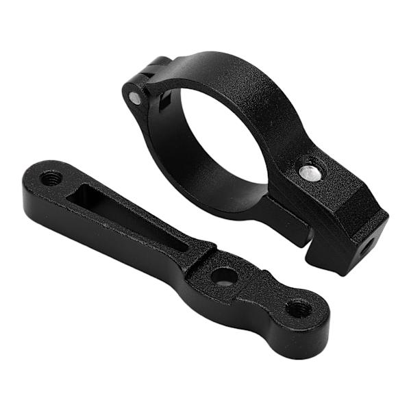 Cykel Flaskeholder Adapter Aluminiumlegering Sadelpind Vandflaskeholder Montering til Udendørs RidningSort